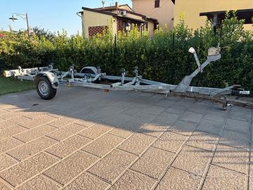Carrello rimorchio barca 1300 kg fino a 7,5 mt