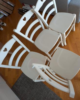 Sedie stile Shabby Chic