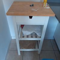 Mobiletto ikea semimovente con rotelline - cucina