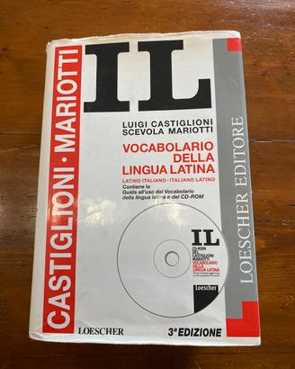 Vocabolario della lingua Latina