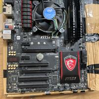 Scheda Madre, cpu , ram.