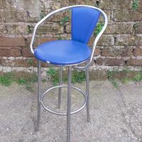Sgabello Blu