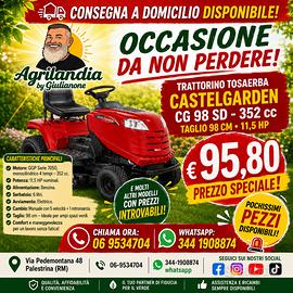 Trattorino rasaerba