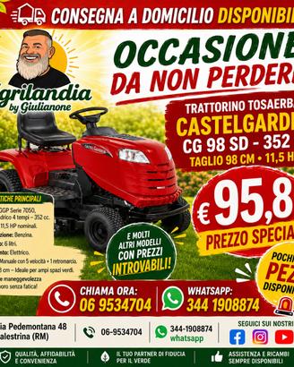 Trattorino rasaerba