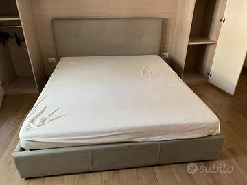 Letto contenitore compreso dí materasso