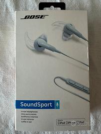 Auricolari Bose SoundSport - NUOVI, mai utilizzati