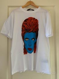 T-shirt bianca con stampa - Richmond