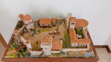 diorama castello medievale 