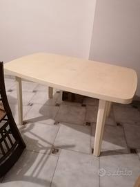 Tavolo grande in plastica. 
