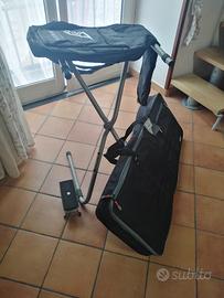 custodia tastiera nuova più reggitastiera 