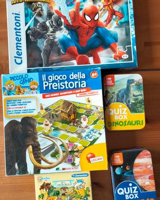 giochi in scatola 