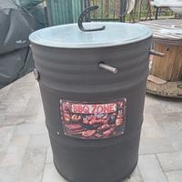 Affumicatore, barbecue a carbone