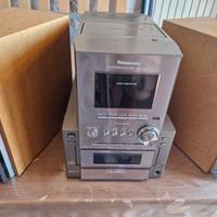 radio hi fi stereo CD e cassetta