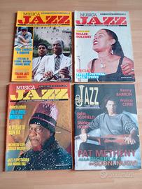 Lotto di 4 riviste di Jazz 