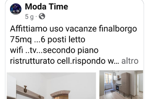 Appartamento finalborgo 75 mq