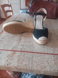 Sandali zeppa corda La Donna Moda n. 37