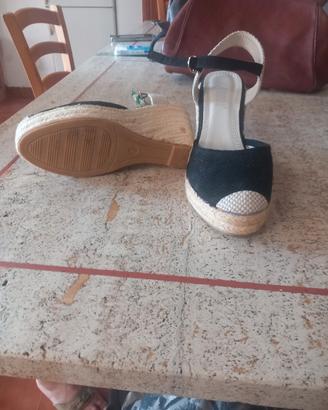 Sandali zeppa corda La Donna Moda n. 37