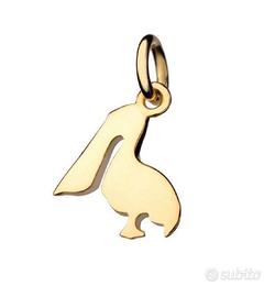 Ciondolo Dodo in oro giallo