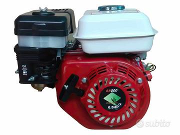 motore GN200 6.5 HP puleggia e filtro bagno olio