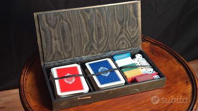 Cofanetto carte da gioco anni 60