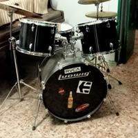 batteria Ludwig completa piatti paist