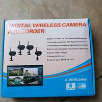 impianto 4 telecamere wireless