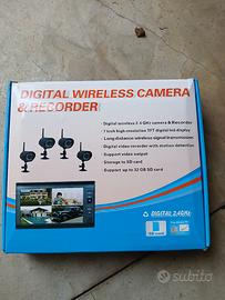 impianto 4 telecamere wireless