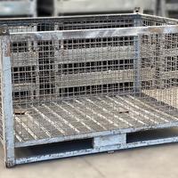 Cestoni in rete metallica usati