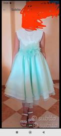 Abito vestito cerimonia bambina + capospalla