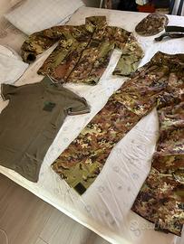 Set originale Esercito Italiano Vegetato pol, cape