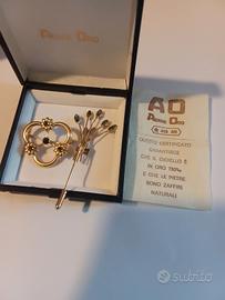 Spille in Oro 18 Karati con Zaffiri