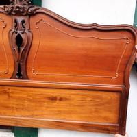 Testiera letto con comodini vintage