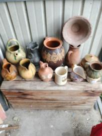 vasellame in terracotta