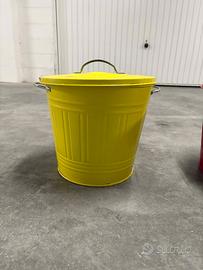 3 contenitori in metallo con coperchio,  IKEA KNOD