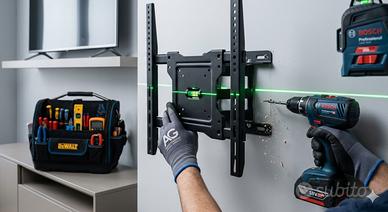 Montaggio professionale TV a parete - Mobili