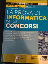 La prova di informatica per concorsi,  Simone ed.