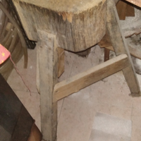 Ceppo legno grezzo