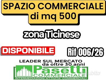 Milano zona Ticinese/Navigli SPAZIO COMMERCIALE