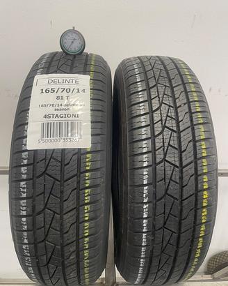 165 70 r14 81t 2 gomme delinte 4 stagioni