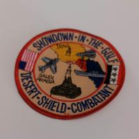 Patch Militare Ricamata Showdown in the Gulf