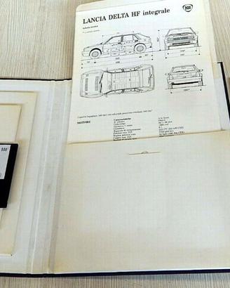 Cartella Stampa Lancia Delta Integrale Evoluzione