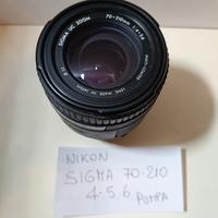 obbiettivi x Nikon 28-80 e 70-210