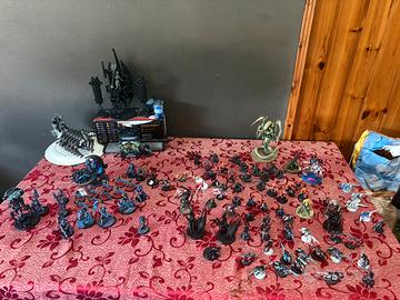 Warhammer 40k lotto Necrons e Tyrannidi