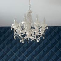 Lampadario simil cristallo