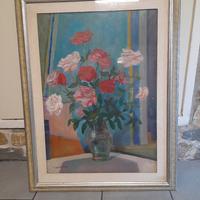 Quadro dipinto a olio di M. Lucarelli