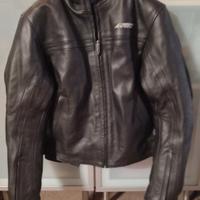 giubbino moto in pelle