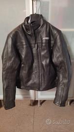 giubbino moto in pelle
