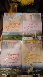 Lotto 4 romanzi rosa  Johanna Lindsey RBA edizioni