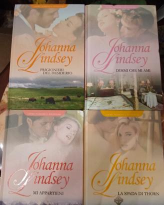 Lotto 4 romanzi rosa  Johanna Lindsey RBA edizioni