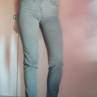 pantalone verde militare donna